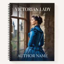 Viktorianische Lady Book Cover Inspiration Noteboo Notizbuch