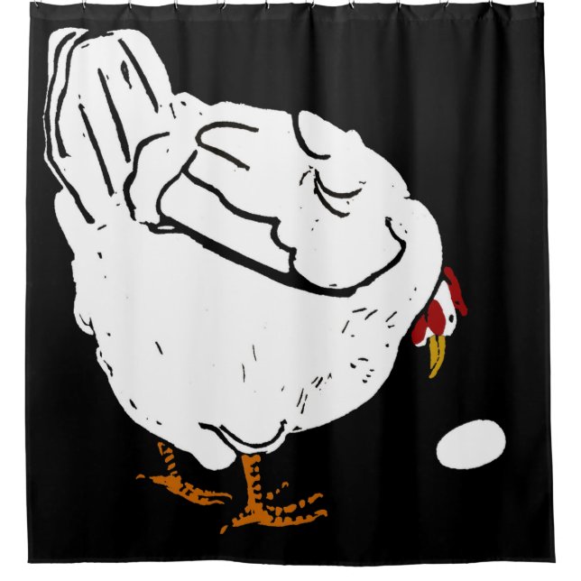 Viktorianische Landtiere Duschvorhang (Vorderseite)