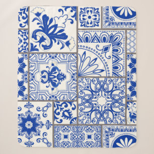 Viktorianische Majolika: Patchwork-Fliesenmuster. Sherpadecke