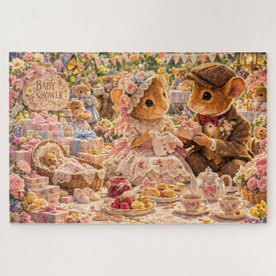 Viktorianische Maus-Baby-Party Cottagecore-Kinderz