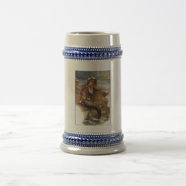 Viktorianische Mermaid-Tasse Bierglas (Mittel)