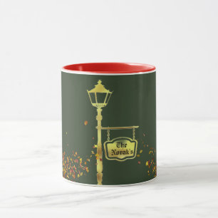 Viktorianische Messinglaterne Wintergrün Tasse