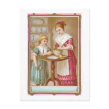 Viktorianische Mutter- und Tochter-Backen