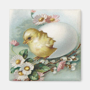 Viktorianische Oster-Ephemera Magnet