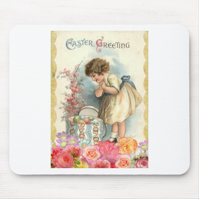viktorianische Ostereier Mousepad (Vorne)