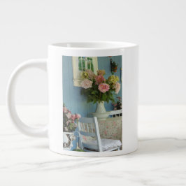 Viktorianische Peonies - Martha's Vineyard Jumbo-Tasse