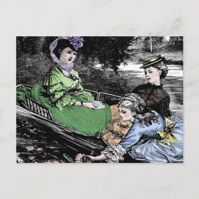 Viktorianische Postkarte (Vorderseite)