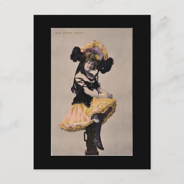 Viktorianische Postkarte (Vorderseite)