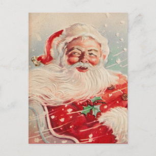 Viktorianische Postkarte für den Weihnachtsmann