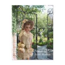 Viktorianische Puppe Charleston, SC Postkarte