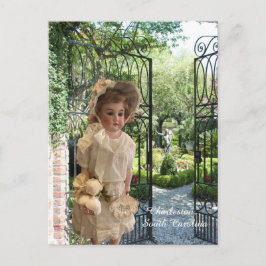 Viktorianische Puppe Charleston, SC Postkarte