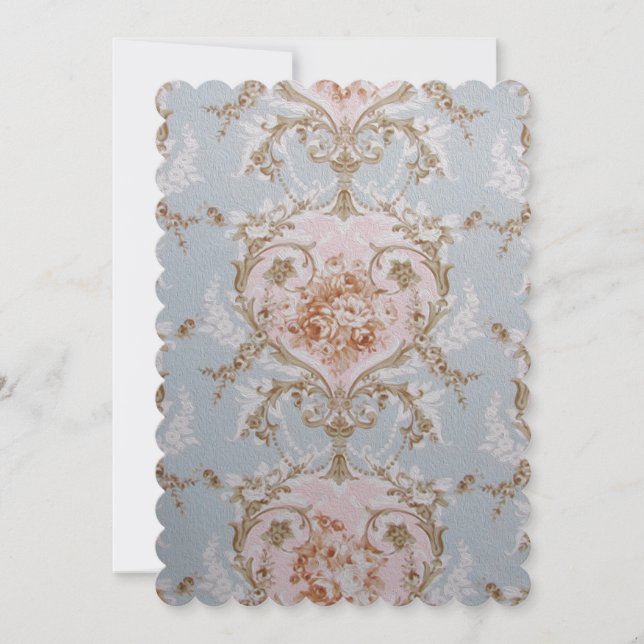 Viktorianische Rose - Einladungen / UAWG Wedding B (Vorderseite)