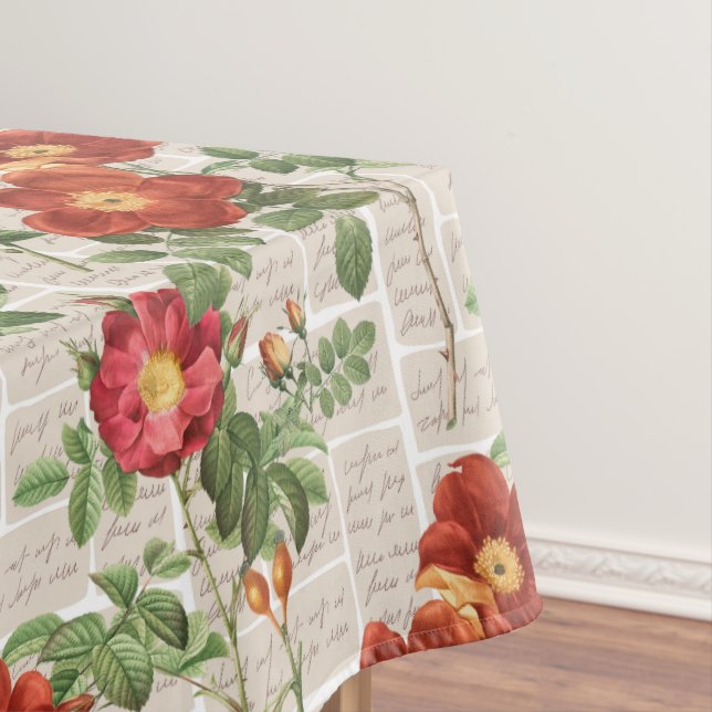 Viktorianische Rose Kulturerbe-Sammlung Tischdecke (Beispiel)