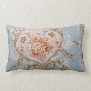 Viktorianische Rose - Lumbar Kissen / Marie Antoin