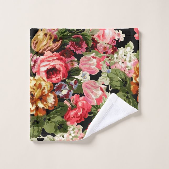 Viktorianische Rose Waschlappen (Waschlappen)