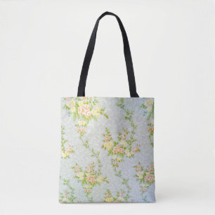 Viktorianische Rosen und Reben Tasche
