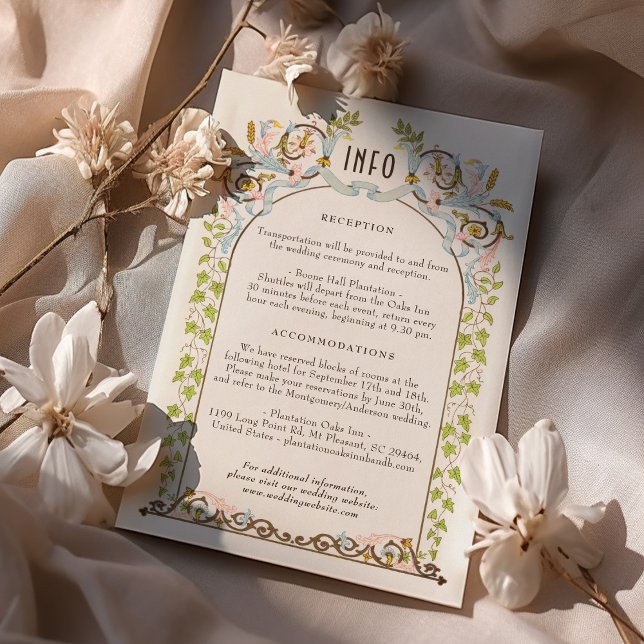 Viktorianische Royal Wedding Detail Card Einladung (Von Creator hochgeladen)