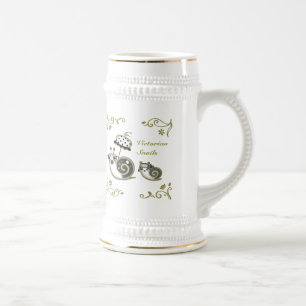 Viktorianische Schnecken Bierglas