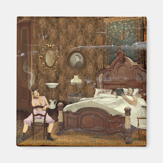 Viktorianische Tablette Magnet (Vorne)