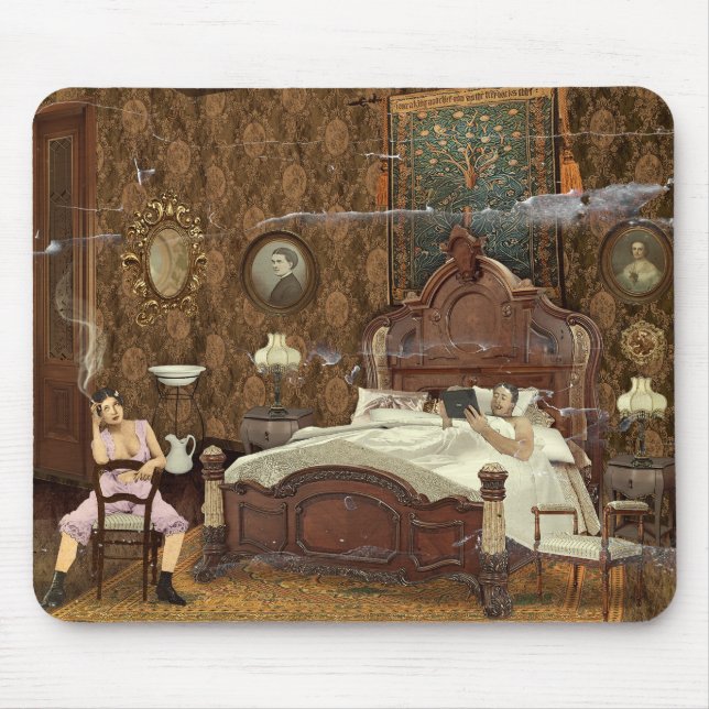 Viktorianische Tablette Mousepad (Vorne)