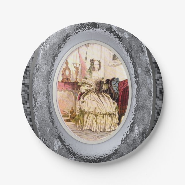 Viktorianische Teller (Vorderseite)