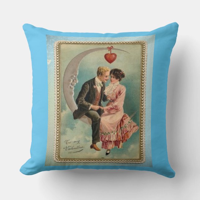 viktorianische Valentine Kissen (Vorderseite)