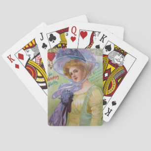 Viktorianische Valentinskarten Spielkarten
