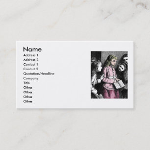 Viktorianische Visitenkarte