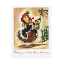 Viktorianische Weihnachten sehr froh