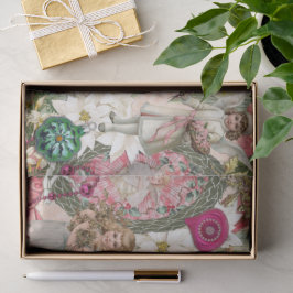 Viktorianische Weihnachtssparkle Seidenpapier