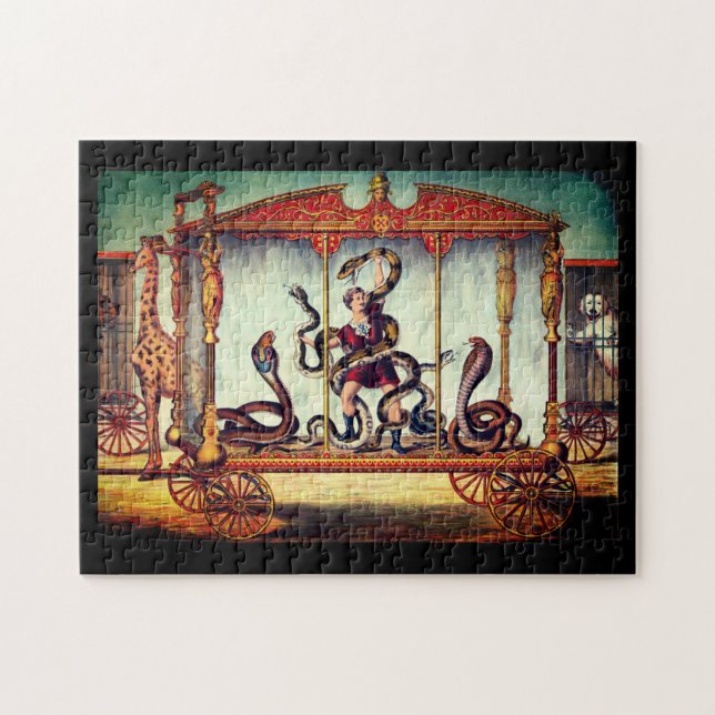Viktorianische Zirkus-Vintage Ausstellung (Horizontal)