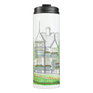 Viktorianische Zuhause Thermische Tasse