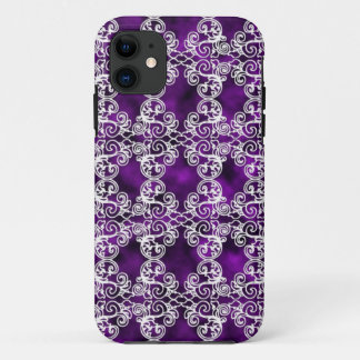 Viktorianischer Amethyst & Spitze iPhone 5 Hülle