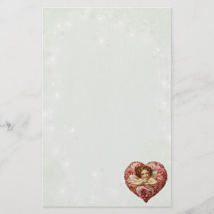 Viktorianischer Amor Briefpapier