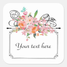 Viktorianischer Aufkleber