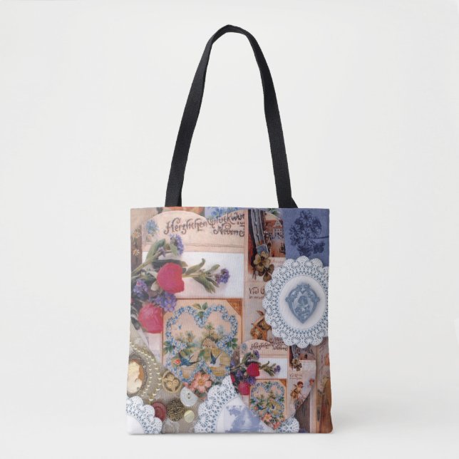Viktorianischer Blick über die gesamte Drucktasche Tasche (Vorderseite)