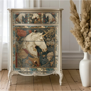Viktorianischer botanischer William-Morris-Stil-Ei Seidenpapier