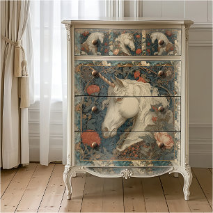 Viktorianischer Botanischer William-Morris-Stil-Ei Seidenpapier