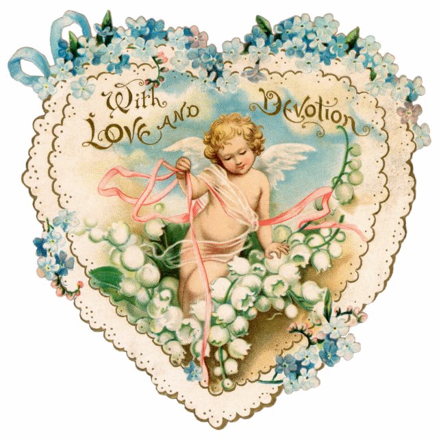 Viktorianischer Cherub Fotopulptur Freistehende Fotoskulptur (Vorne)