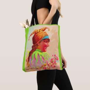 Viktorianischer Damenjesterprint Tasche