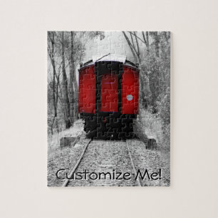 Viktorianischer Dampfzug von Red Caboose