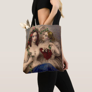 Viktorianischer Druck der TrennWreath Tasche
