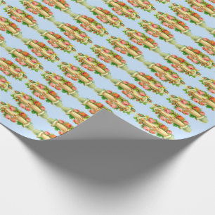 Viktorianischer Druckauftrag Geschenkpapier