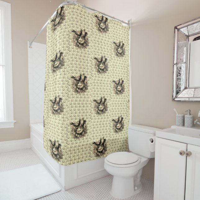 Viktorianischer Duschvorhang (Beispiel)