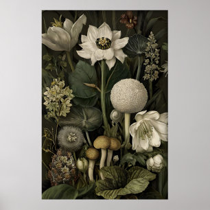 Viktorianischer Giftpflanzengarten-Druck, Salbei Poster