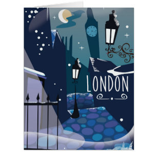 Viktorianischer Londoner Cartoon