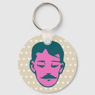 Viktorianischer Mann Schlüsselanhänger