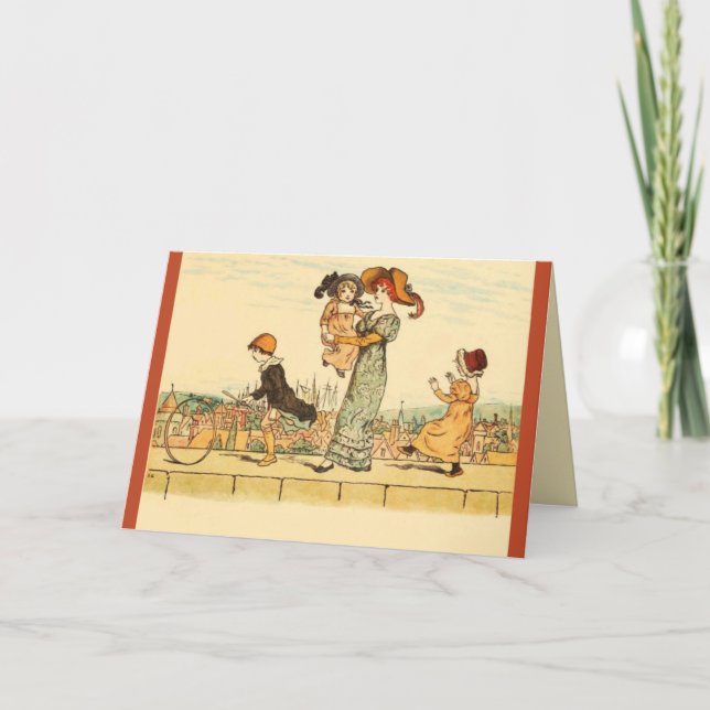 Viktorianischer Muttertag Karte (Vorderseite)