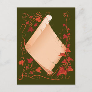 viktorianischer Rahmen Postkarte