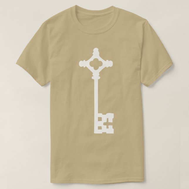 Viktorianischer Schlüssel  T-Shirt (Design vorne)